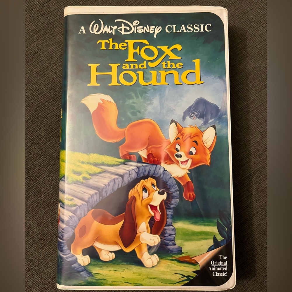 Disney The Fox and the Hound VHS